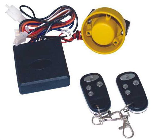 bicycle alarm with remote control