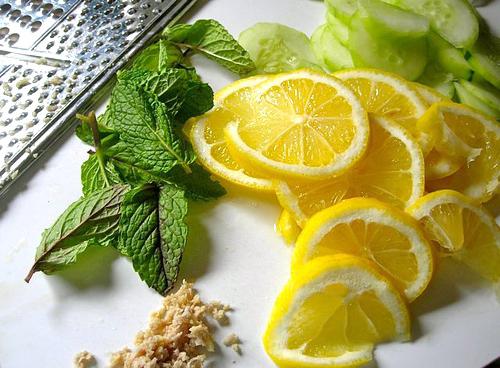 zencefilli salatalık limon nane suyu