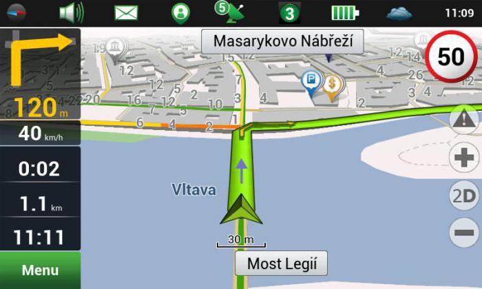 mapy pro navigátora