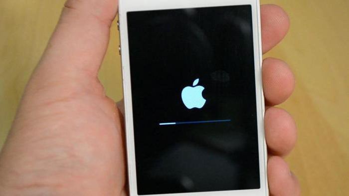 tvrdý reset iPhone 5s