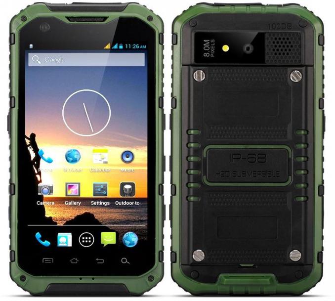 rugoso smartphone land rover a9 