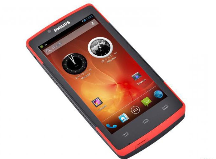 philips xenium w7555 Specifications 