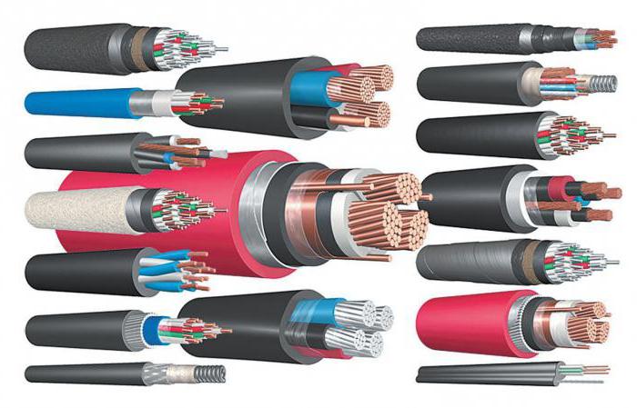 calculation of wire cross-section for power consumption definition