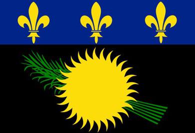 Guadeloupe zászló
