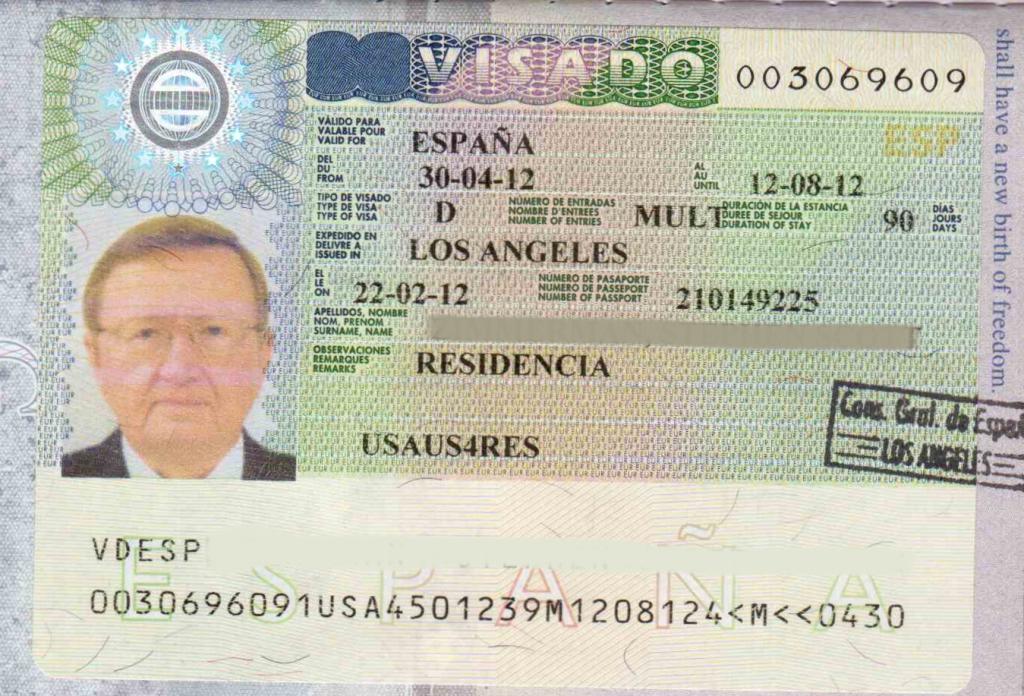 Doklady pre víza do Španielska