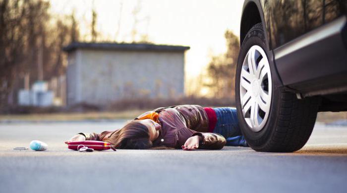 piétons blessés dans des accidents de la route