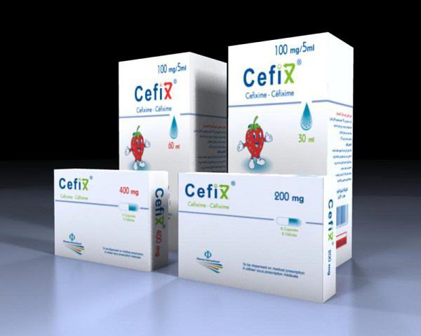 बच्चों के लिए cefix निलंबन निर्देश