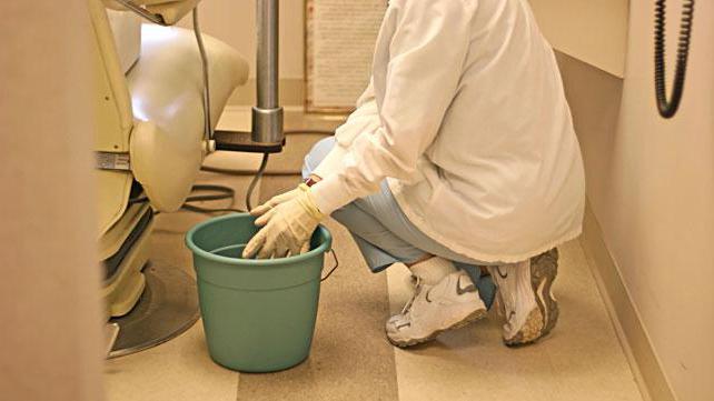 general cleaning of the sanpin treatment room 