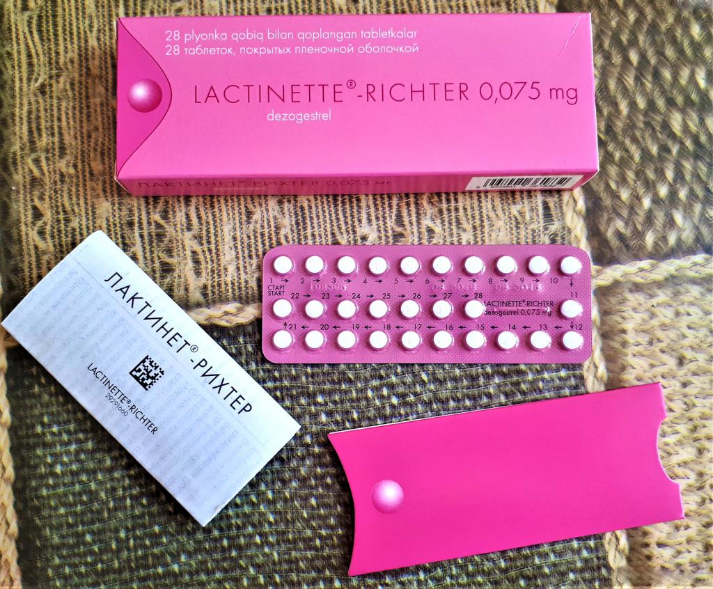 Funktioner av p-piller Lactinet