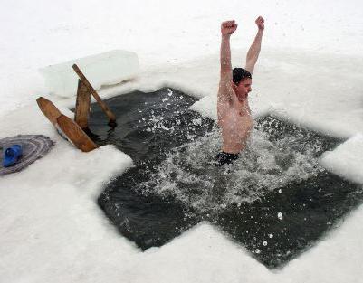 Winter swimming