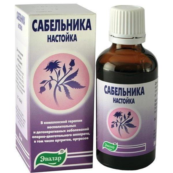 How to make a tincture of sabelnik for joints