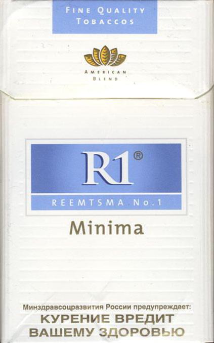 cigarettes r1 minima